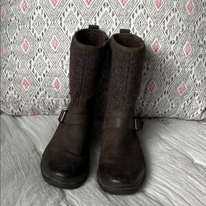 Stylish Brown Women's Boots brown all weather UGG boot.